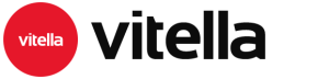 Vitella Logo Long, logo and name